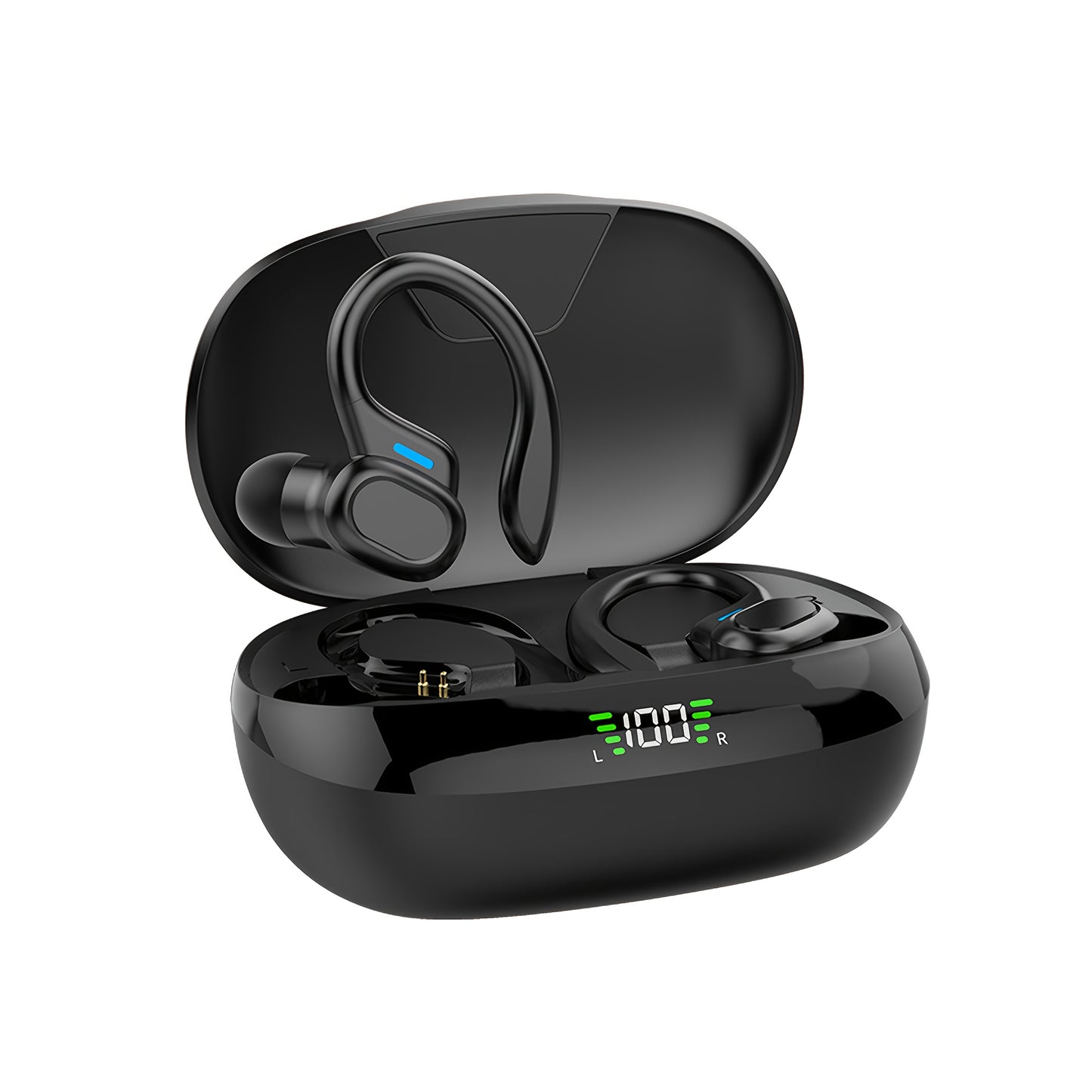 Smart Wireless Headphones with AI Translation Capabilities - Supports Multiple Languages, Offers Real-Time Translation, And Can Record Meetings - Ideal for Travel, Business, And Professional Use.
