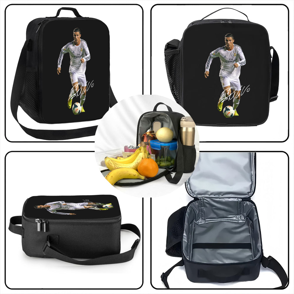 3pcs Soccer Player Backpack Set - Adjustable Straps, Zipper Closure, Laptop Compartment, Unlined, Honey Style, Ideal for College, Travel, Birthday, Holiday, Party Gifts, Travel Backpacks|Sporty Backpacks|Durable Backpacks, So