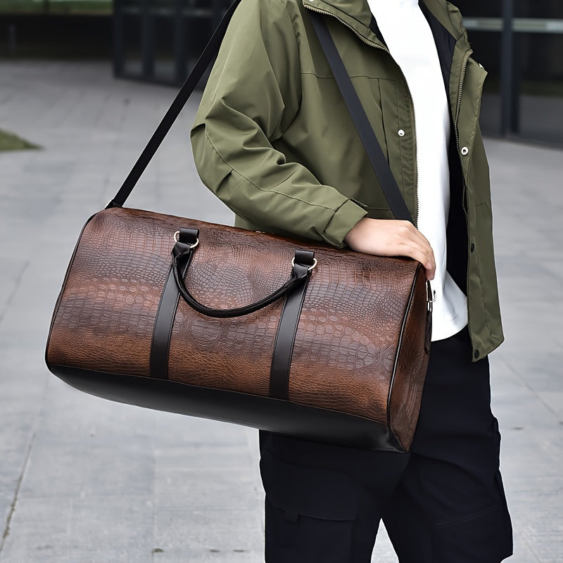Men'S Portable Sports Gym Bag with a Wet And Dry Separation Pocket, Made of, Suitable for Short Trips, Business Travel, And Vacations for Both Men And Women.