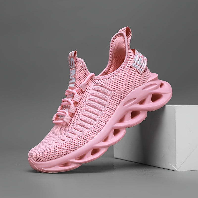 Girls' Sports Shoes Mesh 2025 New Style Breathable Coconut Shoes Spring and Autumn Soft Sole Lightweight Running Shoes Walking Shoes