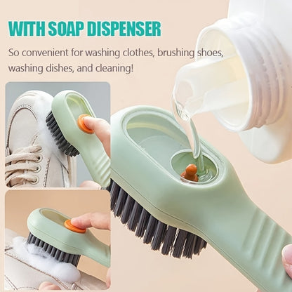 1pc Shoe Brush, Multi-functional Plus Fluid Shoe Brush, Household Soft Hair Laundry Brush, Special Non-destructive Shoe Brush For Washing Shoes, Shoe Brush Cleaning Brush, For Hotel/Commercial