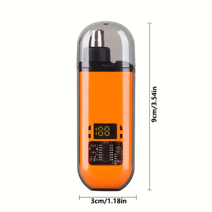 FEIYBA Electric Nose Hair Trimmer for Men & Women - USB Rechargeable, Intelligent Battery Display