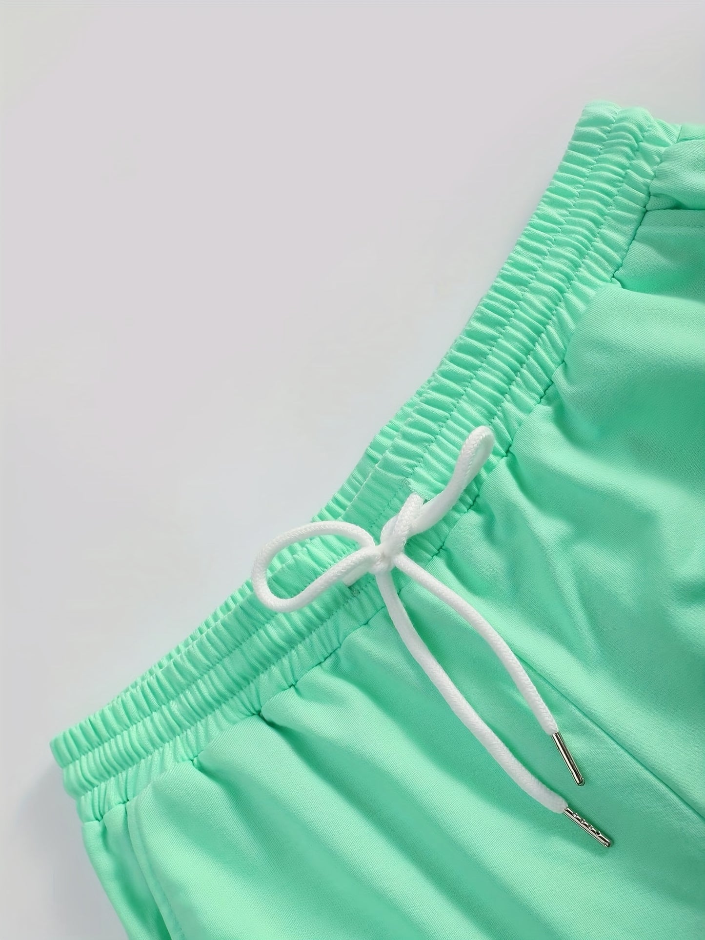 Summer Heavyweight FOG Color Earth Tone Short Sleeve Shorts Streetwear Loose Fashion Set