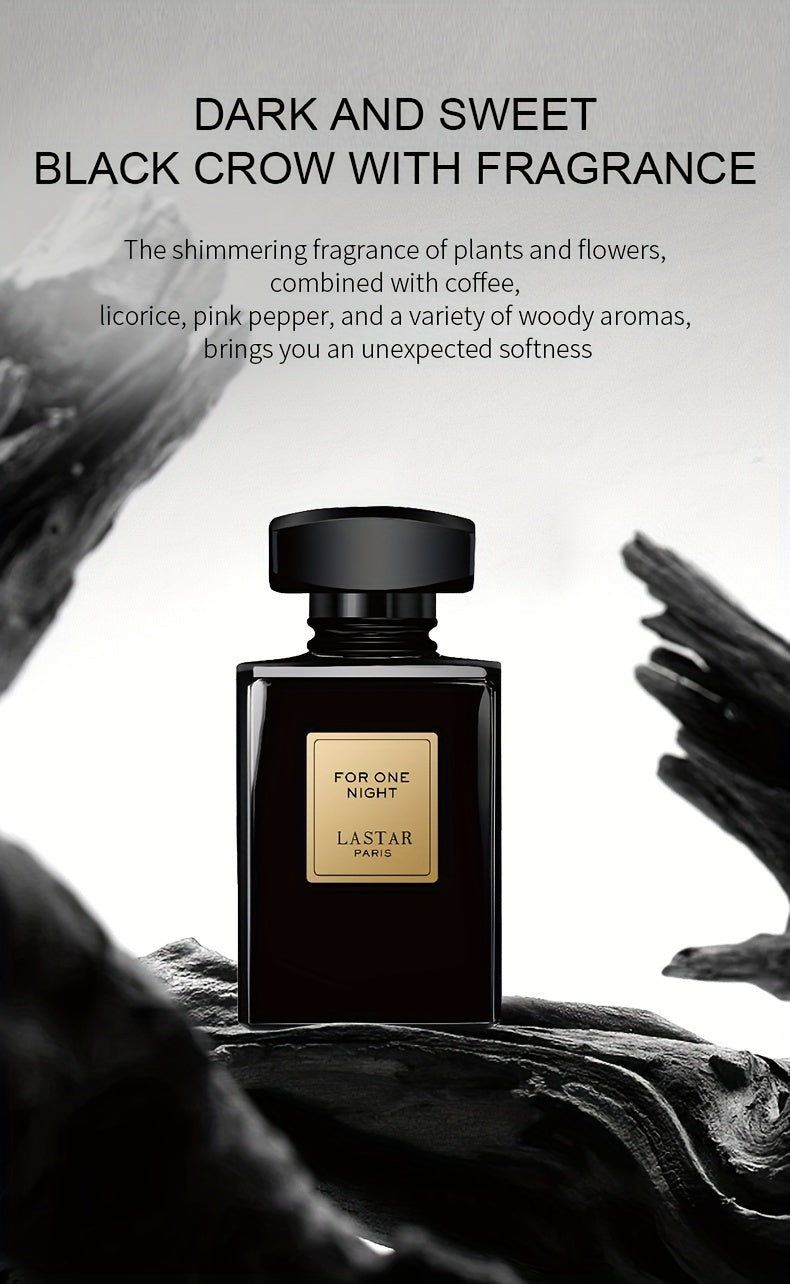 Men'S Black Bottle Perfume, Enhance Charm, Unique Fragrance, Jasmine, Broad Musk, Cedar Wonderful Fusion, Show Male Demeanor, Everyday Cologne, Atmosphere, Date And Party First Choice, Valentine'S Day Gift For Boyfriend, Vale