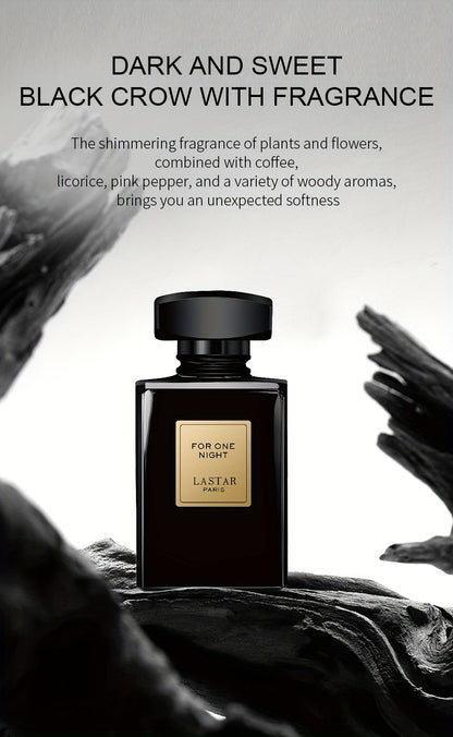 Men'S Black Bottle Perfume, Enhance Charm, Unique Fragrance, Jasmine, Broad Musk, Cedar Wonderful Fusion, Show Male Demeanor, Everyday Cologne, Atmosphere, Date And Party First Choice, Valentine'S Day Gift For Boyfriend, Vale