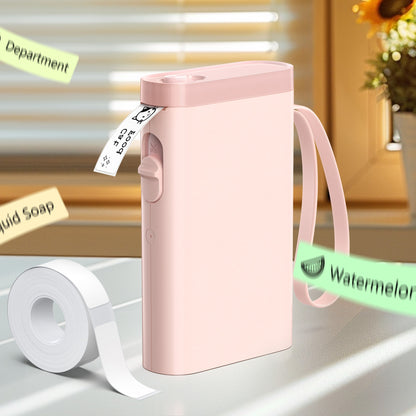 P21 Portable Label Printer, Miniature Thermal Label Printer with High Print Quality, Equipped with a High-Speed Chip and 203 DPI, Easy to Use with a Wide Range of Creative Functions and Templates for Office and Home Organizat