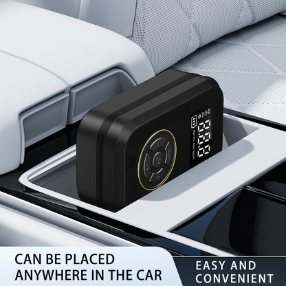 150PSI Portable Air Compressor Tire Inflator - Cordless Tire Pump with Digital Pressure Gauge, LED Light, USB Charging, And Rechargeable Lithium Battery - Perfect for Car, Bike, Motorcycle, And Ball Inflation