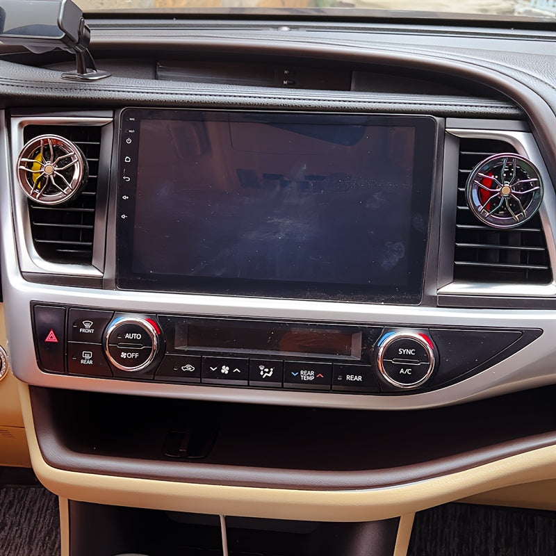 Car Accessories for Interior Decoration, Rotating Air Vent Perfume, Solid Fragrance Balm