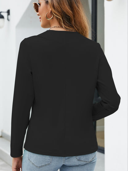 Solid Color Casual Cardigan from Europe And America
