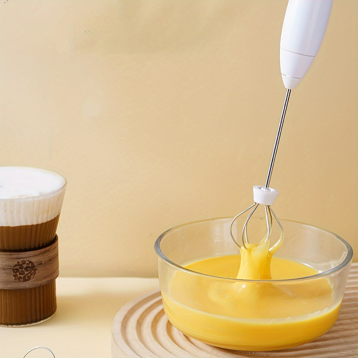 USB Rechargeable Electric Whisk