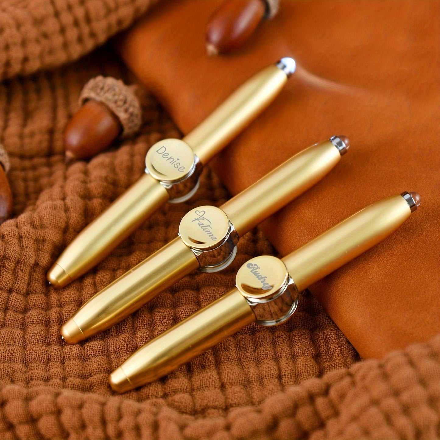 Customizable Metal Rotating Pen - Sleek Design with Twist Action, Medium Point for Smooth Writing - Ideal for Office & School Use, Customizable Pen|Sleek Pen Design|Durable Metal Bod