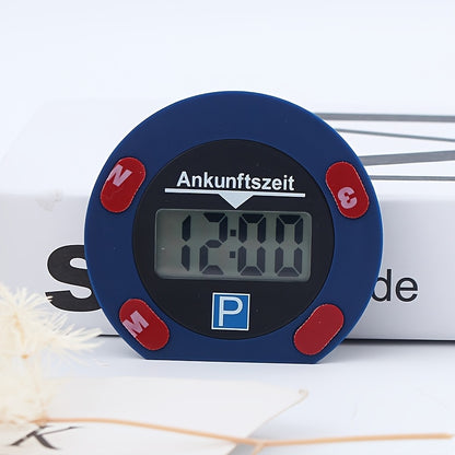 Car Repair Timer, Professional Parking Timer LCD Dual Screen Display Parking Meter Parking Stopwatch
