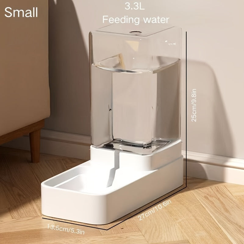 Automatic Dog Feeder and Dog Water Dispenser. Gravity Pet Feeder and Water Dispenser for Dogs Cats Pets Animals
