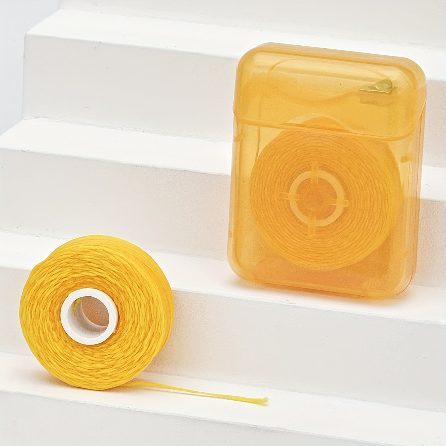 1pc/2pcs/3pcs Pineapple Flavored Dental Floss, 50.0 meter Long, Expands When Exposed to Saliva, Increases The Contact Surface Between Teeth, Has Deep Oral Cleaning Function, Can Be Paired with a Portable Dispenser, Suitable f