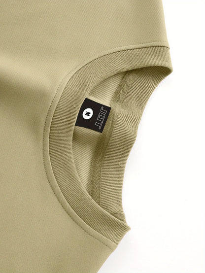 New Loose-Fitting Breathable Men'S Round Neck Short-Sleeved T-Shirt And Workwear Style Multi-Pocket Shorts Set Summer Leisure Sports Two-Piece Suit, Fashionable Sports Casual Versatile Tops And Pants for Men And Women