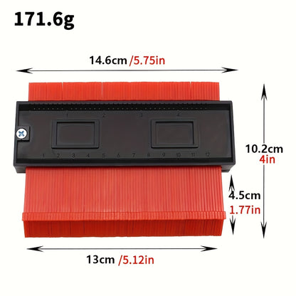 A Plastic Contour Measuring Instrument That Can Be Transformed At Will, Which Is Convenient for Measuring Shapes At Various Angles, Can Be Stretched And Retracted At Will, And Can Be Reused