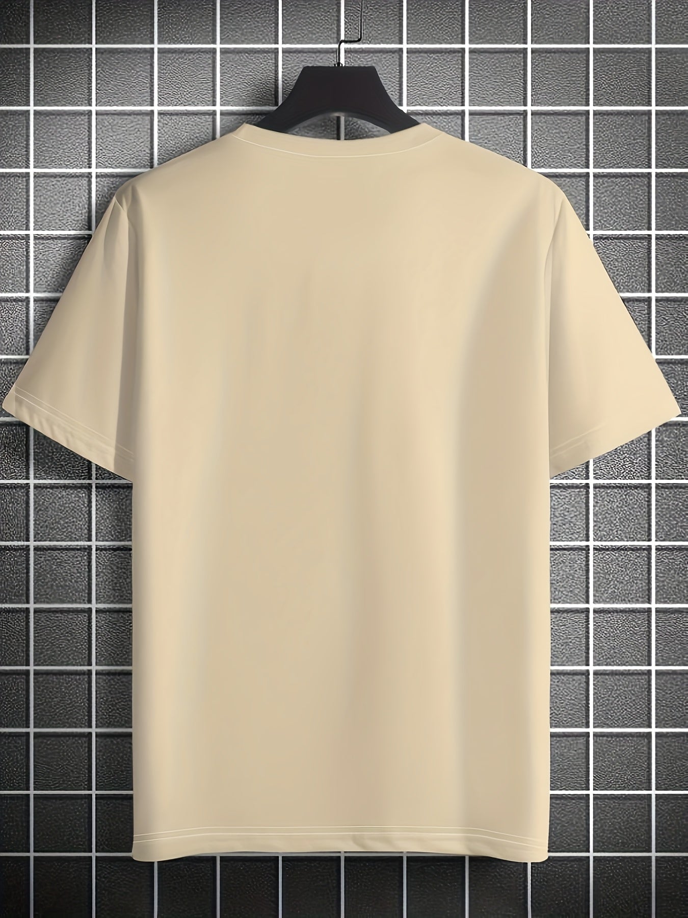 Men'S Milano 96 Graphic Tee - Casual Short Sleeve Crew Neck T-Shirt, Soft Polyester Fabric with Slight Stretch, Regular Fit, Green with White Lettering, Perfect for Casual Attire