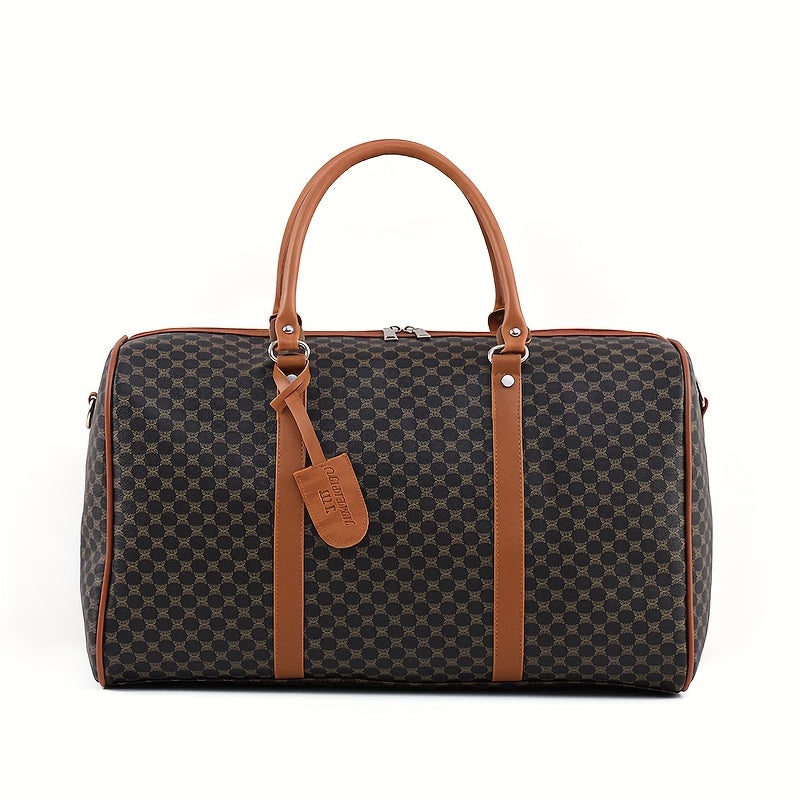Stylish Travel Bag for Men and Women, Large Capacity Tourist Bag, Business Sports Gym Bag, Daily Commuting Outing Weekend Trip, Suitable for All Four Seasons, Clothes Luggage Bag