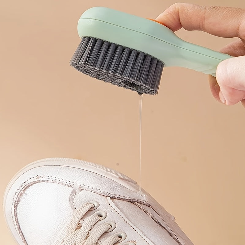 1pc Shoe Brush, Multi-functional Plus Fluid Shoe Brush, Household Soft Hair Laundry Brush, Special Non-destructive Shoe Brush For Washing Shoes, Shoe Brush Cleaning Brush, For Hotel/Commercial