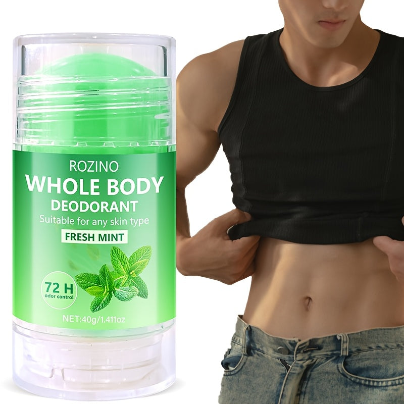 40g ROZINO Whole Body Natural Peppermint Deodorant Cream
