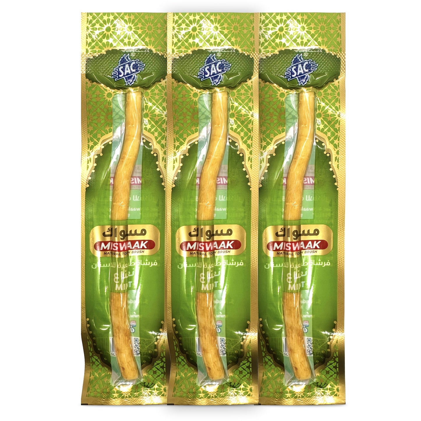 HOME TIMES Natural Arabic Plant Teeth Stick - Authentic Middle Eastern Toothbrush with Ultra-Fine Fiber Bristles for Gentle Adult Oral Care, High-Quality Dental Cleaning