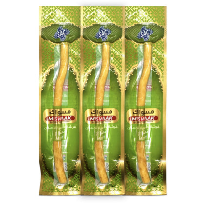 HOME TIMES Natural Arabic Plant Teeth Stick - Authentic Middle Eastern Toothbrush with Ultra-Fine Fiber Bristles for Gentle Adult Oral Care, High-Quality Dental Cleaning