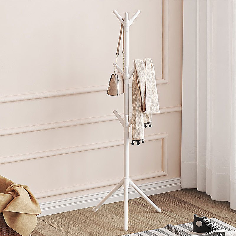 1pc Minimalist 9-Branch Coat Rack – Perfect for Hanging Clothes, Jackets, Trench Coats, Caps, Bags & Accessories with Ease. Black and White Design Complements Any Decor Style to Keep Your Space Neatly Organized