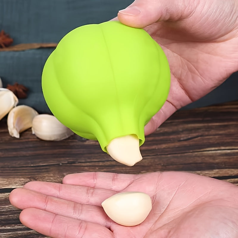 1pc Silicone Garlic Peeler, Suitable for Kitchen Food