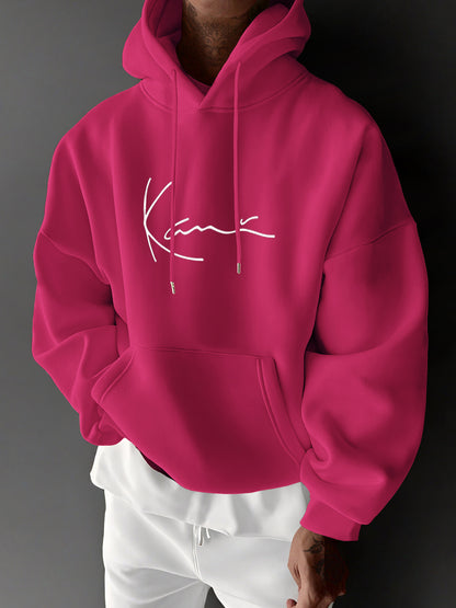 Men's & Women's Hoodie - Royal Blue Sweatshirt with Drawstring Hood, Front Kangaroo Pocket - All-Season Casual Pullover for Everyday & Formal Outfits - Machine Washable Hooded Sweatshirt, Sweater Hoodie, Versatile Outfit Piec