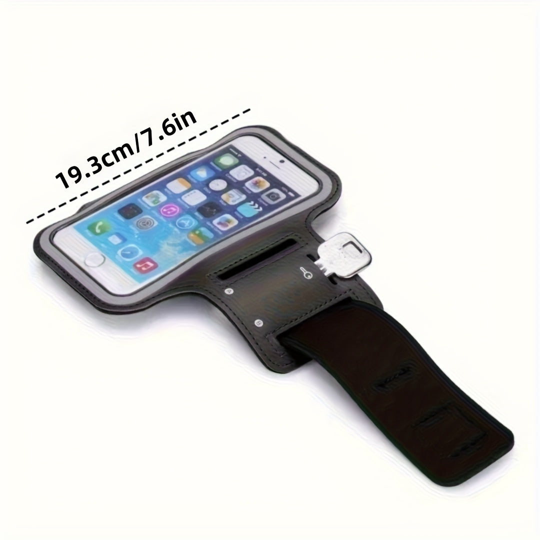 7-inch smart mobile phone stand for outdoor sports, gym running mobile phone bag arm strap box stand, High Quality mobile phone arm strap bag for outdoor sports, cycling arm bag