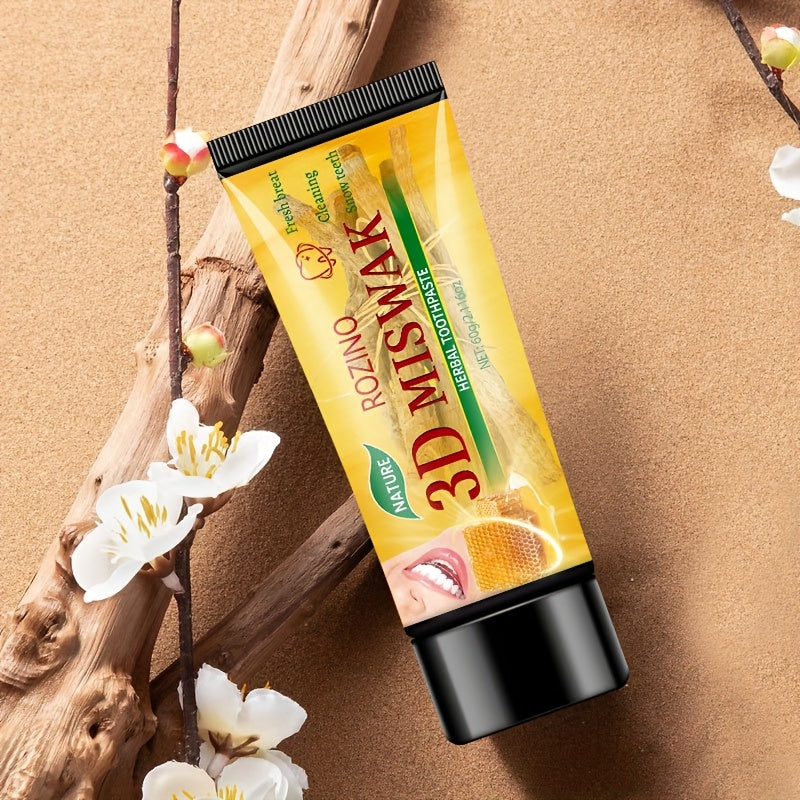60G 3D Miswakarak Tree Toothpaste for Men And Women