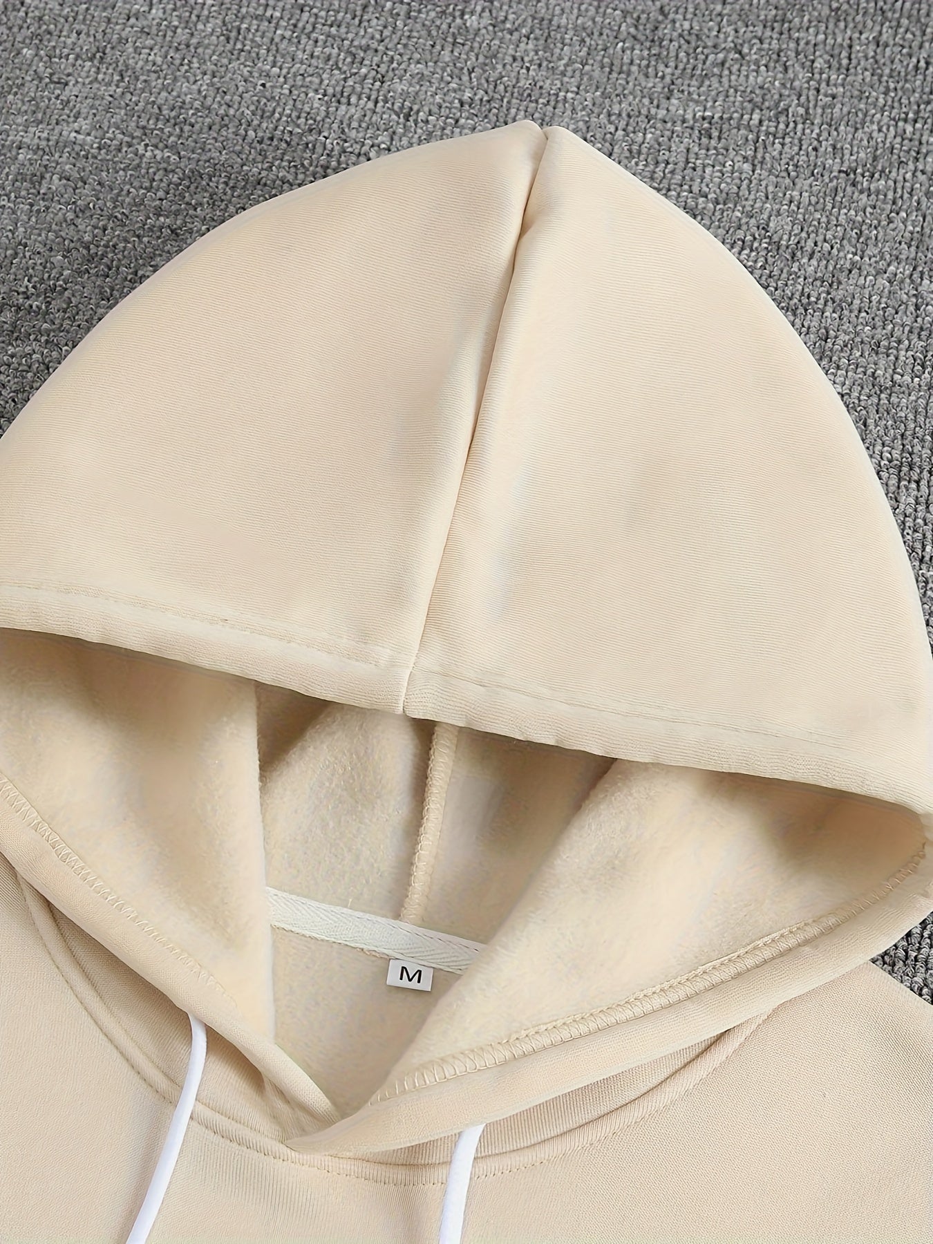 Men'S Autumn Winter for Galaxy Print Hooded Sweatshirt, French Terry Fleece, Polyester, Non-Stretch Knit Fabric, Loose Fit with Pocket Detail, Casual Sports Style Hooded Pullover