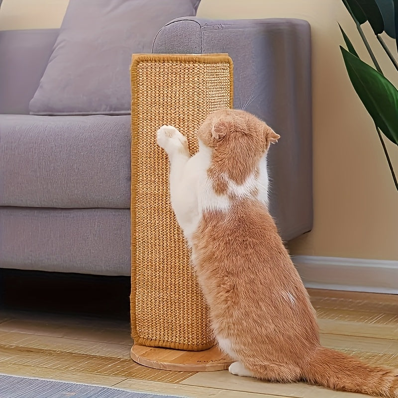 1 Sturdy Sisal Cat Scratching Pad - (Excluding Wooden Frame And Other Structures), Suitable for Sofa Safety Design, Suitable for Exercise And Rest - Is The Perfect Gift for Cats And Is Their Favorite Gift.