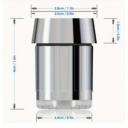 1/2 Faucet Accessory, Bubble Maker for Bathroom and Kitchen Decor, Energy-Efficient Lighting, Battery-Free, Bathroom & Kitchen Essentials
