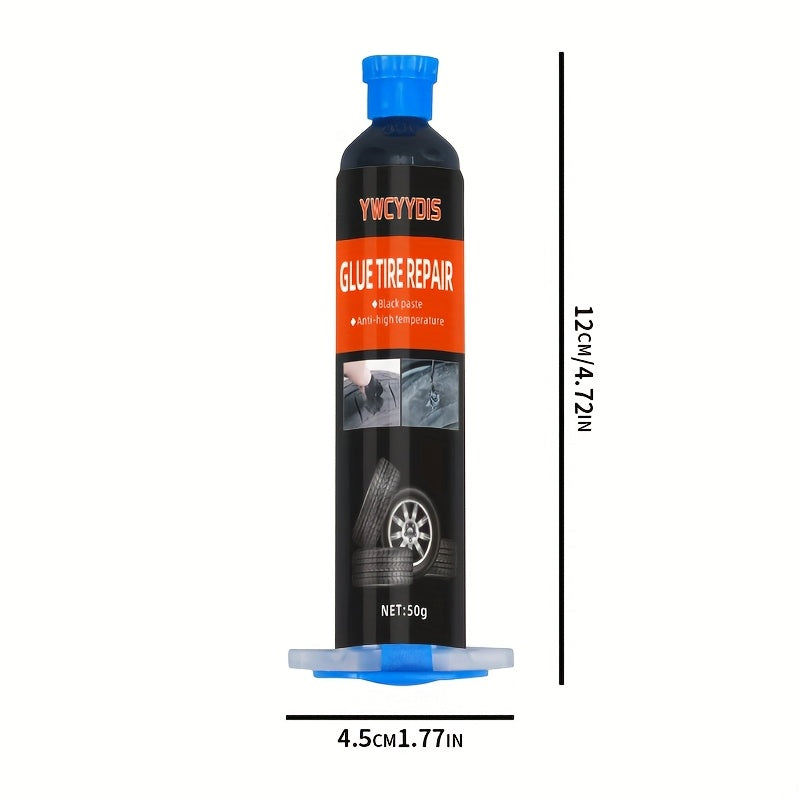1pc-High quality tire repair glue, special strong patching glue, tire filler, to repair small holes, scratches, cracks in car tires, universal for tires of small cars, motorcycles, bicycles, powerful adhesion, waterproof and