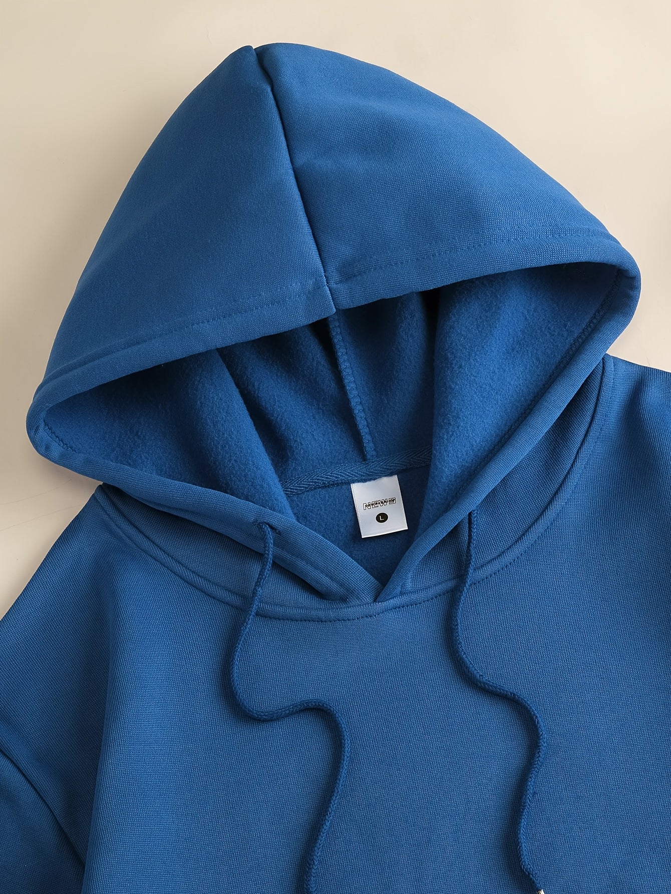 Men's & Women's Hoodie - Royal Blue Sweatshirt with Drawstring Hood, Front Kangaroo Pocket - All-Season Casual Pullover for Everyday & Formal Outfits - Machine Washable Hooded Sweatshirt, Sweater Hoodie, Versatile Outfit Piec
