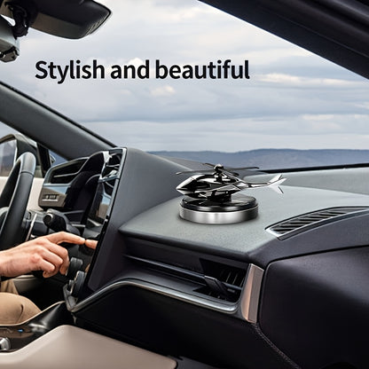 AAZRZRZ Car Air Freshener Diffuser with 2 Scent Pads - Stylish Helicopter & Car Interior Decor, Non-Toxic Paper-Based Fragrance for Enhanced Air Quality