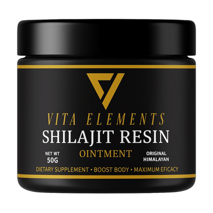 Original Resin Shilajit Tar 100% Pure And Vegan from The Himalayas | Ayurvedic Energy Source with 85+ Minerals & Fulvic Acids | for Vitality, Focus & Endurance | Traditionally Extracted Natural Tar | Without Additives | 50G G