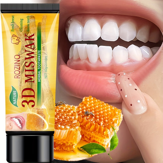 60G 3D Miswakarak Tree Toothpaste for Men And Women