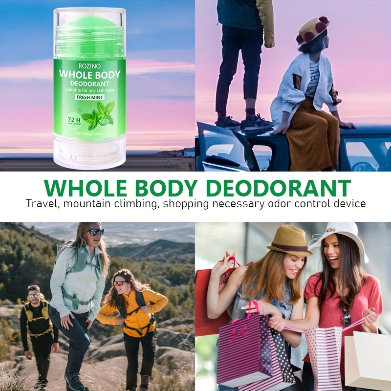 40g ROZINO Whole Body Natural Peppermint Deodorant Cream