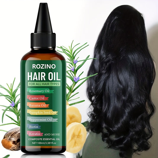 7-in-1 hair care essential oil, 7 kinds of essence ingredients
