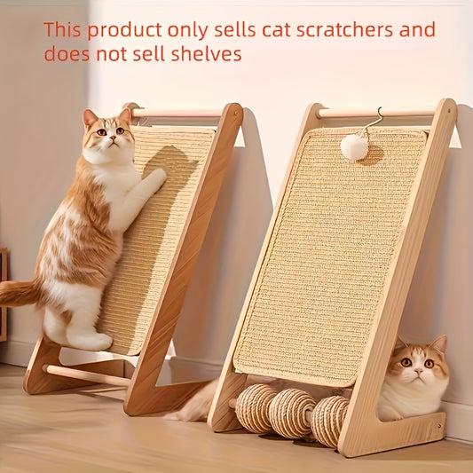 1 Sturdy Sisal Cat Scratching Pad - (Excluding Wooden Frame And Other Structures), Suitable for Sofa Safety Design, Suitable for Exercise And Rest - Is The Perfect Gift for Cats And Is Their Favorite Gift.