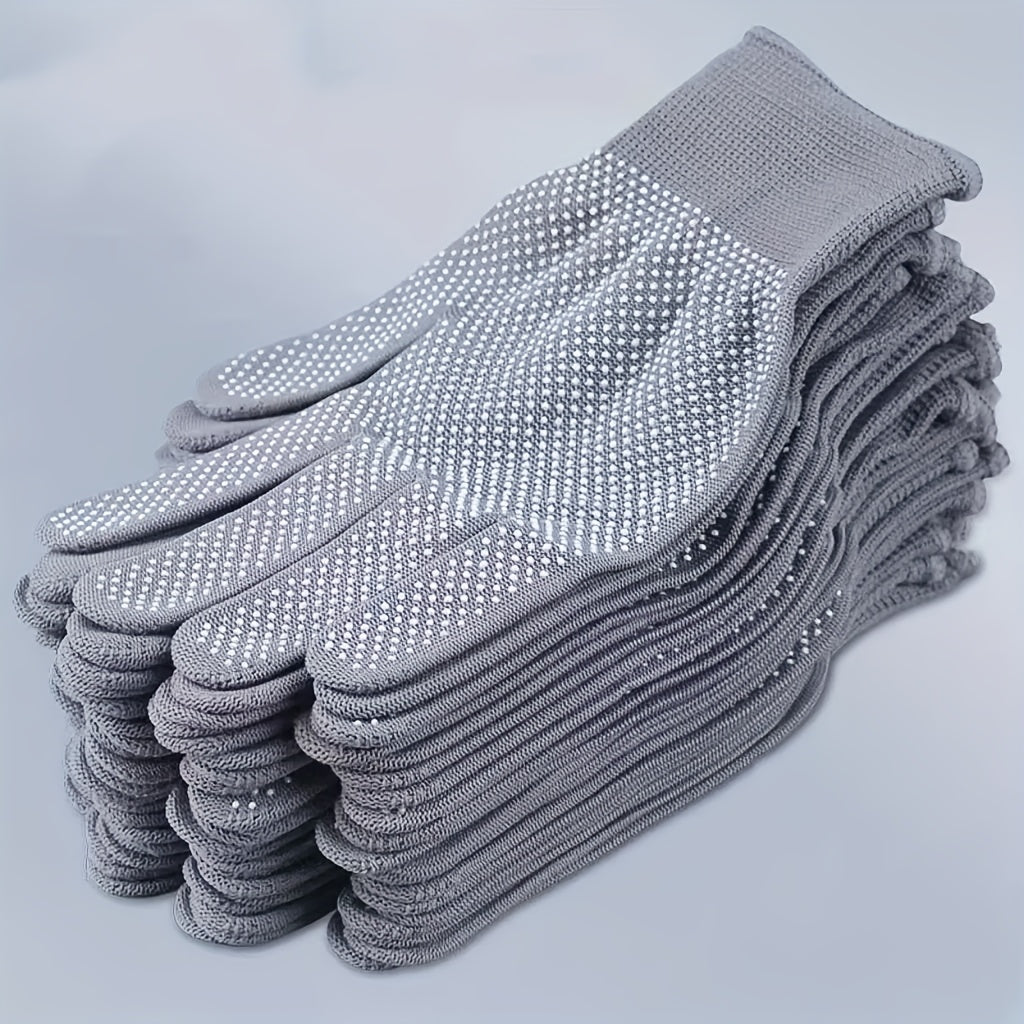 10pcs Summer Gloves, Non-Slip Gloves, Comfortable, Lightweight, Breathable, Unisex, Suitable for Outdoor Cycling, Camping, Fishing - Lightweight and Durable