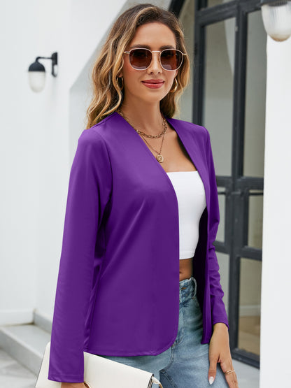 Solid Color Casual Cardigan from Europe And America