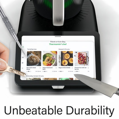 2pcs TM7 TM6 Screen Protector Compatible with Thermomix TM7 TM6 Tempered Glass High Alumina Tempered Glass Blender Kitchen Accessories Protector film