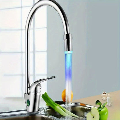 1/2 Faucet Accessory, Bubble Maker for Bathroom and Kitchen Decor, Energy-Efficient Lighting, Battery-Free, Bathroom & Kitchen Essentials