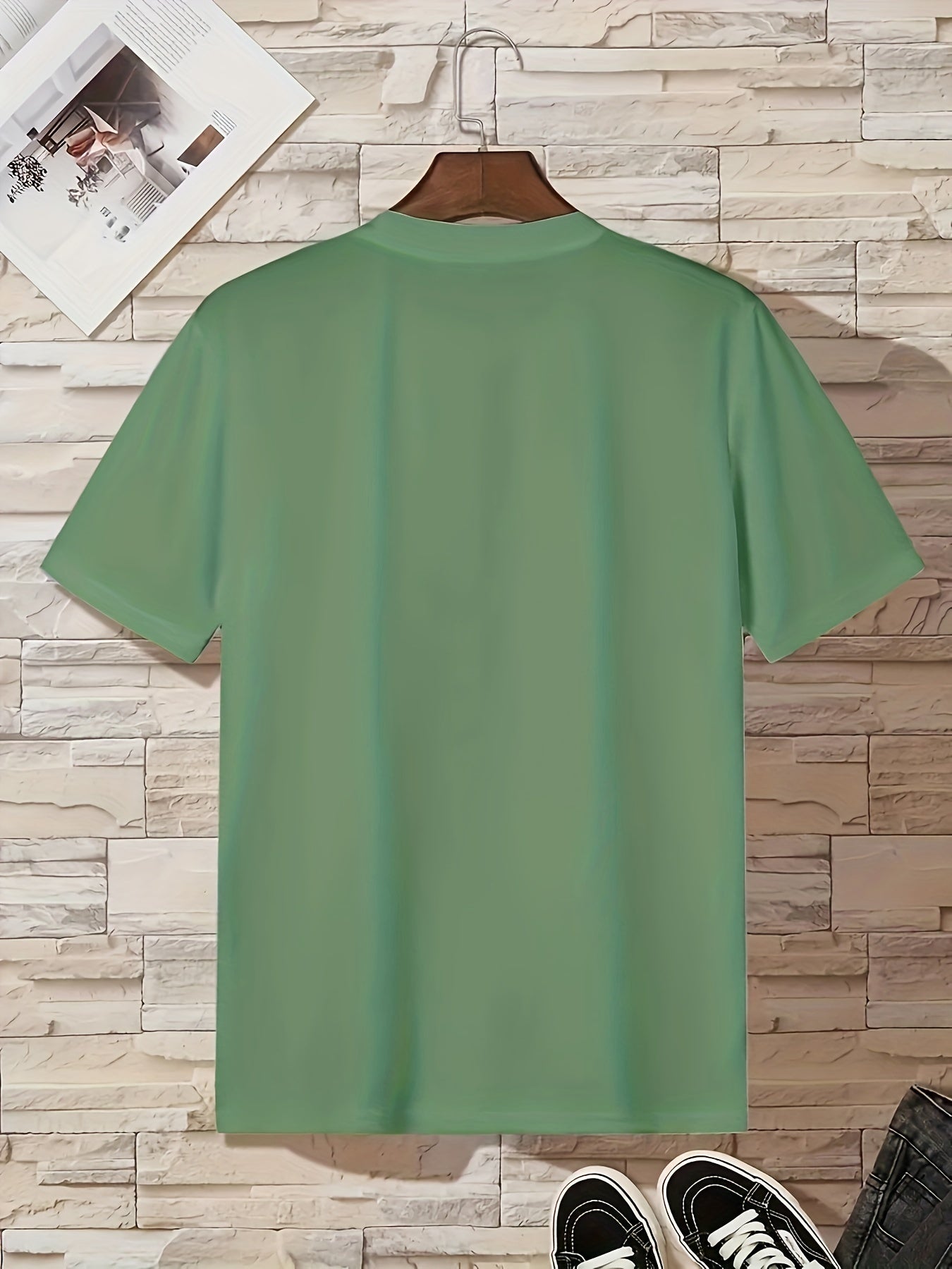 Summer New Men's Casual Home T-Shirt and Shorts Set