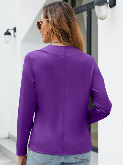 Solid Color Casual Cardigan from Europe And America