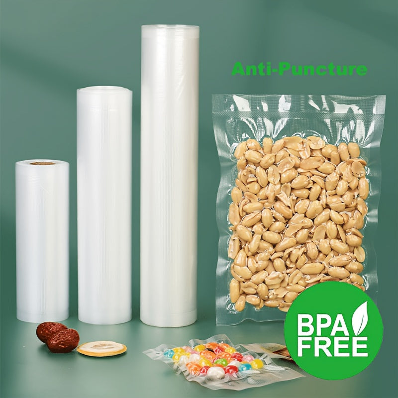 Heavy-Duty Vacuum Sealer Bags for Preserving Food, Suitable for Vacuum Packaging, Bpa-Free, Puncture-Resistant, And of Commercial Quality.