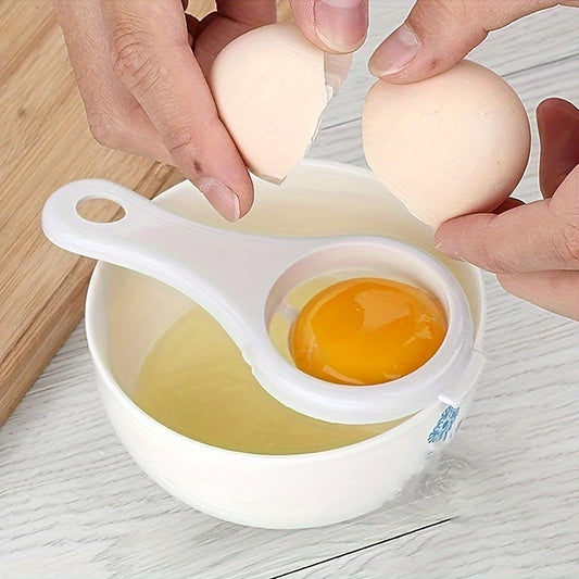 1pc/3pcs Egg White Separator, Egg Separator, Egg Yolk Separator, Egg White Filter, Plastic Egg White Filter, Kitchen Cooking Egg Separator, Kitchen Gadgets, Kitchen Tools, Back-to-School Supplies